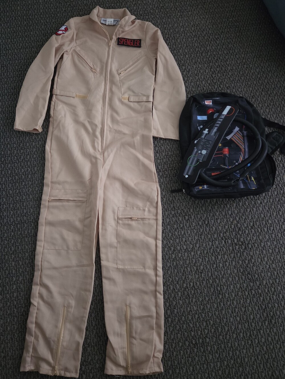 Ghostbusters Cosplay Costume Kids XL
